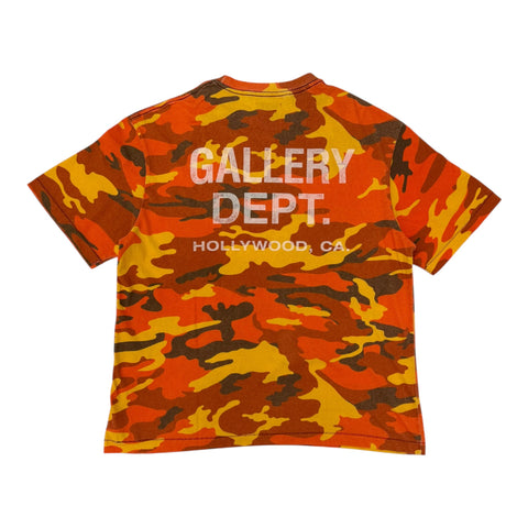 GALLERY DEPT. SOUVENIR TEE(Orange Camo)