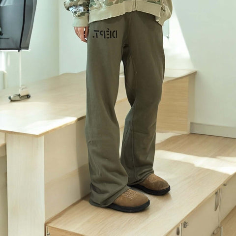 GALLERY DEPT. DROP CROTCH SWEATPANTS | KHAKI