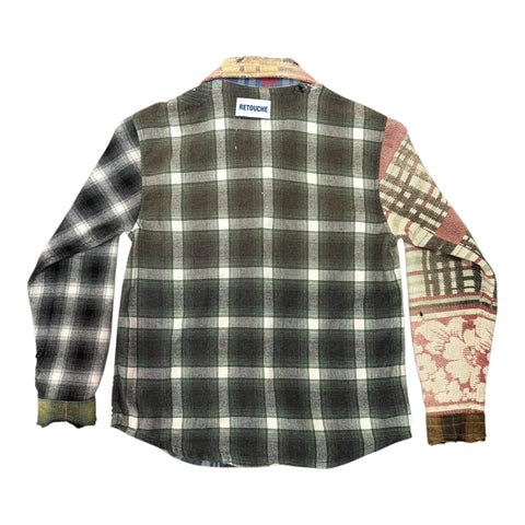 GALLERY DEPT. MARLEY RETOUCHE FLANNEL#1 SIZE S | Multi Plaid