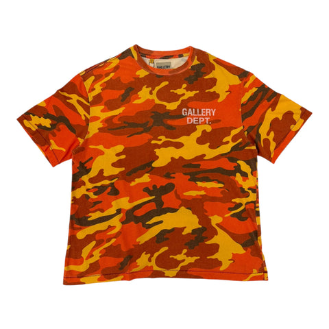 GALLERY DEPT. SOUVENIR TEE(Orange Camo)