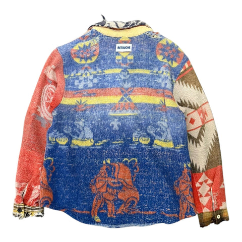 GALLERY DEPT. MARLEY RETOUCHE FLANNEL#3 SIZE L | Multi Plaid