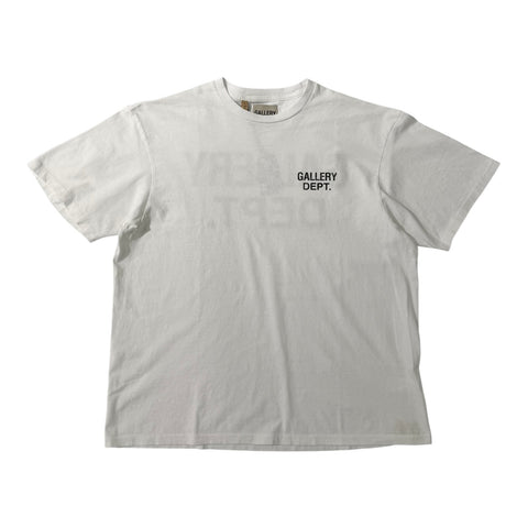 GALLERY DEPT.GD LOGO DUSTY TEE WHITE