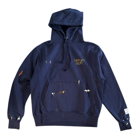 GALLERY DEPT. GD PAINT LOGO HOODIE (VINTAGE NAVY)
