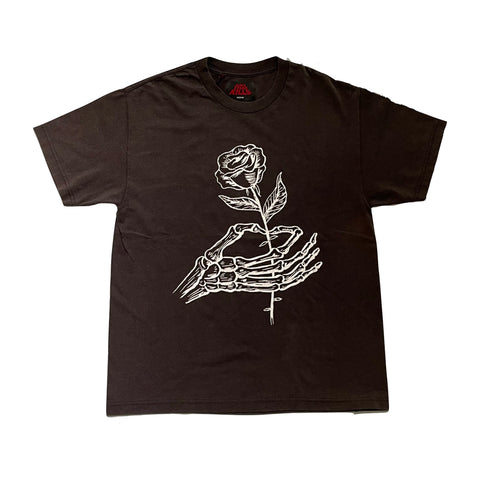 ART THAT KILLS WELTED ROSE TEE - VINTAGE BLACK | Grand Gallery