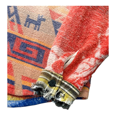 GALLERY DEPT. MARLEY RETOUCHE FLANNEL#3 SIZE L | Multi Plaid