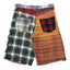 GALLERY DEPT. MARLEY RETOUCHE SHORTS Sz34 | Multi Plaid