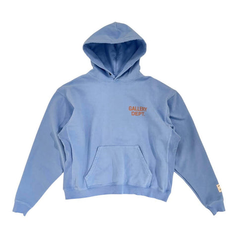 GALLERY DEPT. 90'S GD LOGO HOODIE(BABY BLUE)