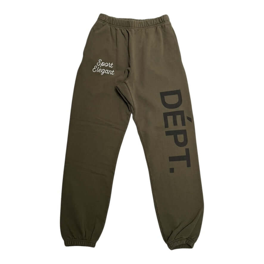 GALLERY DEPT. TEAM DÉPT. SWEATPANT | Faded Olive – Grand Gallery GALLERY DEPT. TEAM DÉPT. SWEATPANT | Faded Olive – Grand Gallery