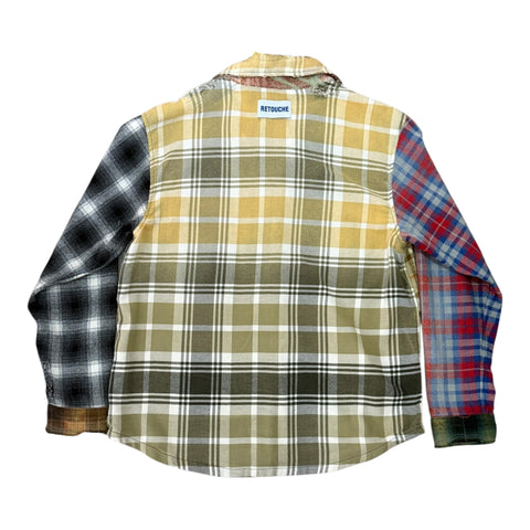 GALLERY DEPT. MARLEY RETOUCHE FLANNEL#2 SIZE M | Multi Plaid