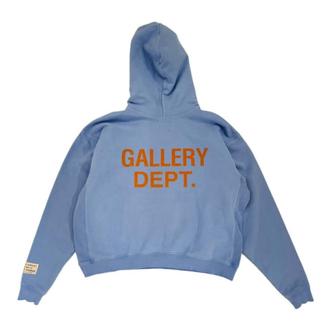 GALLERY DEPT. 90'S GD LOGO HOODIE(BABY BLUE)