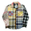 GALLERY DEPT. MARLEY RETOUCHE FLANNEL#1  SIZE S | Multi Plaid