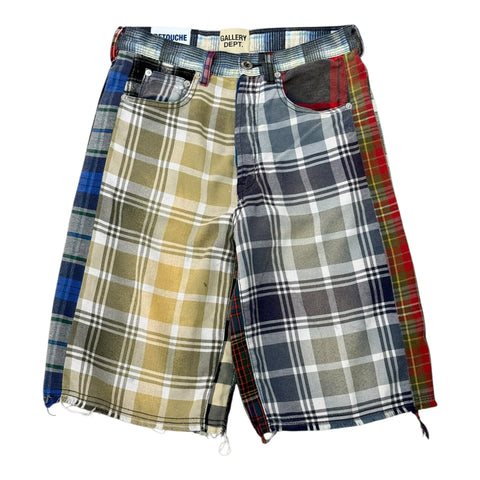 GALLERY DEPT. MARLEY RETOUCHE SHORTS Sz31 | Multi Plaid