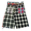 GALLERY DEPT. MARLEY RETOUCHE SHORTS Sz31 | Multi Plaid