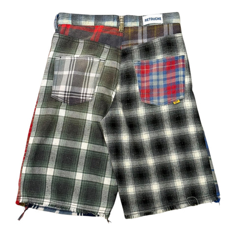 GALLERY DEPT. MARLEY RETOUCHE SHORTS Sz31 | Multi Plaid