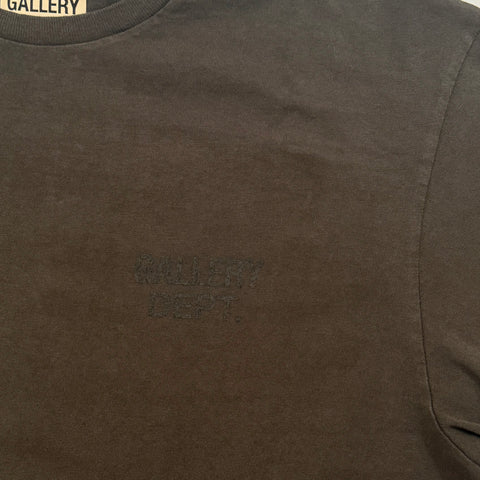 GALLERY DEPT.GD LOGO DUSTY TEE GRAPHITE