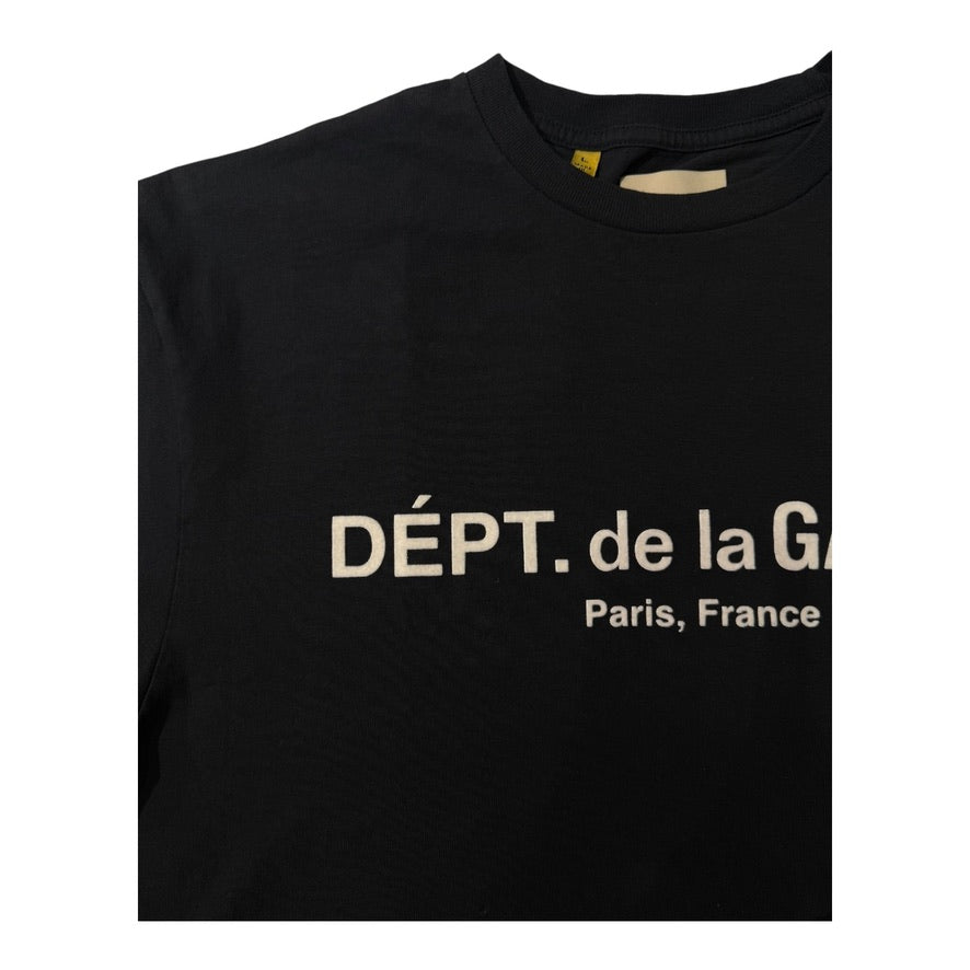 GALLERY DEPT. FRENCH LOGO LUX TEE Washed Black | Grand Gallery