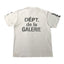 GALLERY DEPT. FRENCH COLLECTOR TEE WHITE
