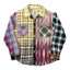 GALLERY DEPT. MARLEY RETOUCHE FLANNEL#2 SIZE M | Multi Plaid