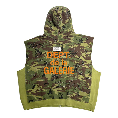 GALLERY DEPT. 90'S FULL ZIP CUT OFF (ERDLCAMO)