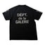 GALLERY DEPT. FRENCH COLLECTOR TEE BLACK