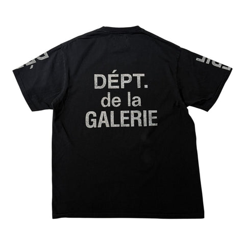 GALLERY DEPT. FRENCH COLLECTOR TEE BLACK