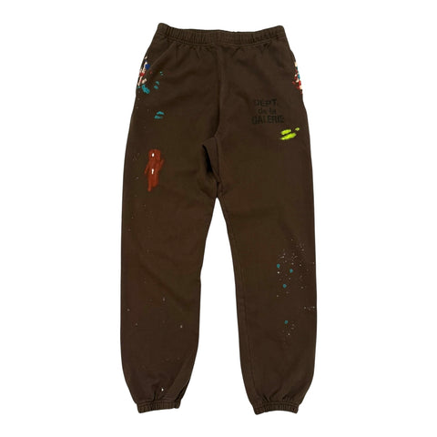 GALLERY DEPT. GD FRENCH LOGO SWEATPANTS | SEPIA