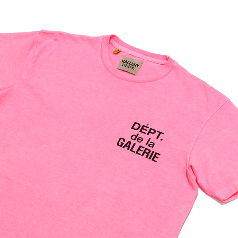 GALLERY DEPT. FRENCH TEE FLO PINK