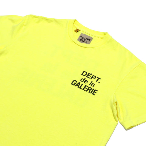 GALLERY DEPT. FRENCH TEE FLO YELLOW