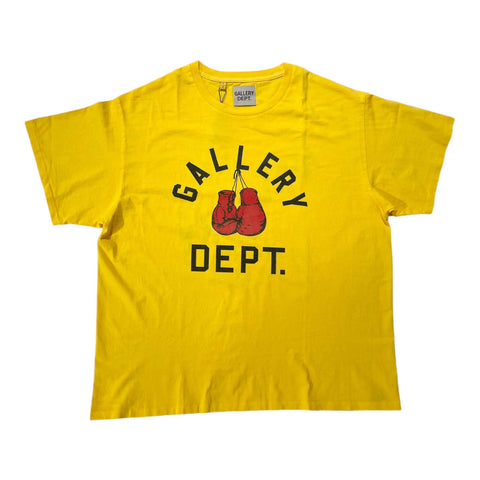 BOXING MERCH TEE(GOLDEN YELLOW)|Grand Gallery