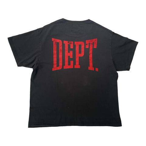 DEPT GYM LOGO TEE(VINTAGE BLACK)|Grand Gallery