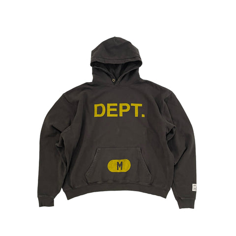 GALLERY DEPT. SIZE LOGO HOODIE Black | Grand Gallery