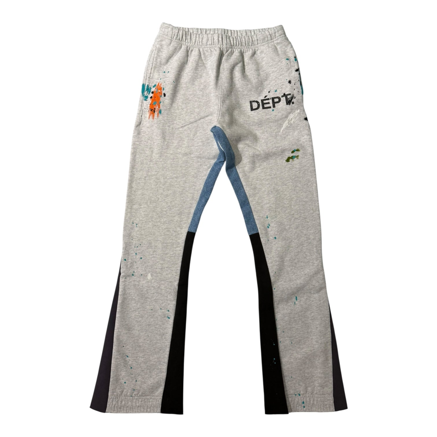 GALLERY DEPT. DÉPT LOGO PAINTED SWEATPANT FLARE | light heather