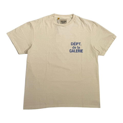 GALLERY DEPT. FRENCH TEE(CREAM/BLUE)