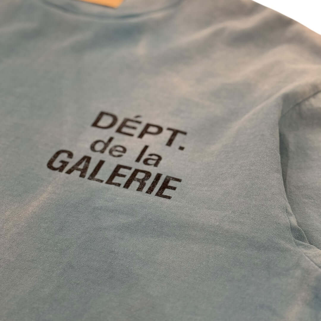 GALLERY DEPT. FRENCH L/S TEE (TEAL) I Grand Gallery GALLERY DEPT. FRENCH L/S TEE (TEAL) I Grand Gallery