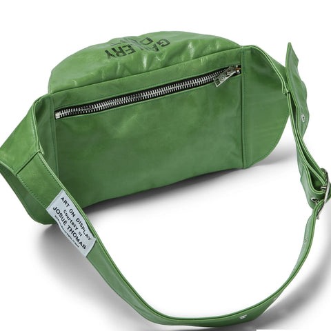 GALLERY DEPT. APPLE GREEN LEATHER TRAVEL SACK